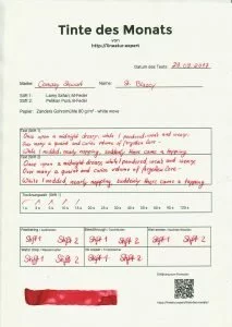 conway stewart tdm formular
