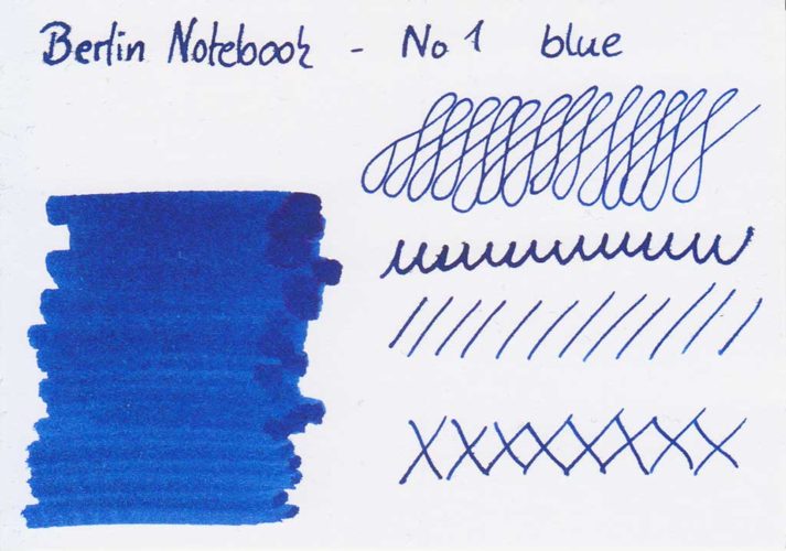 Berlin Notebook Nº 1 - Tinte des Monats - lineatur.expert