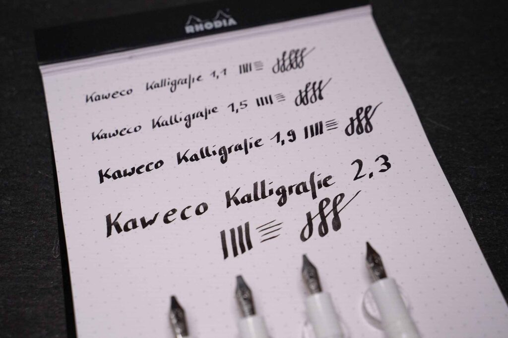 Kaweco kalligrafie